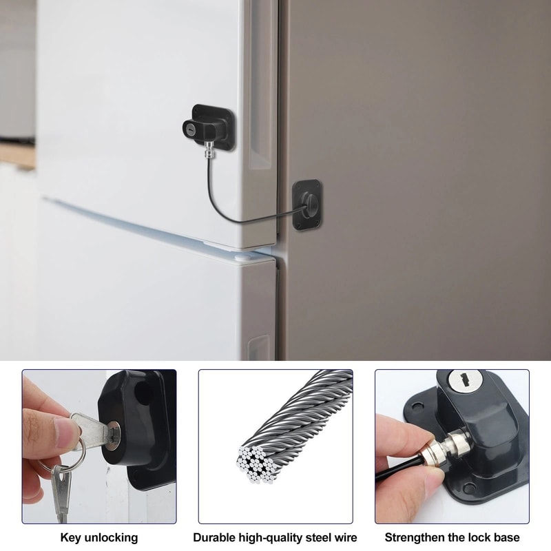 SelfAdhesive Window Safety Locks For Home Security 3