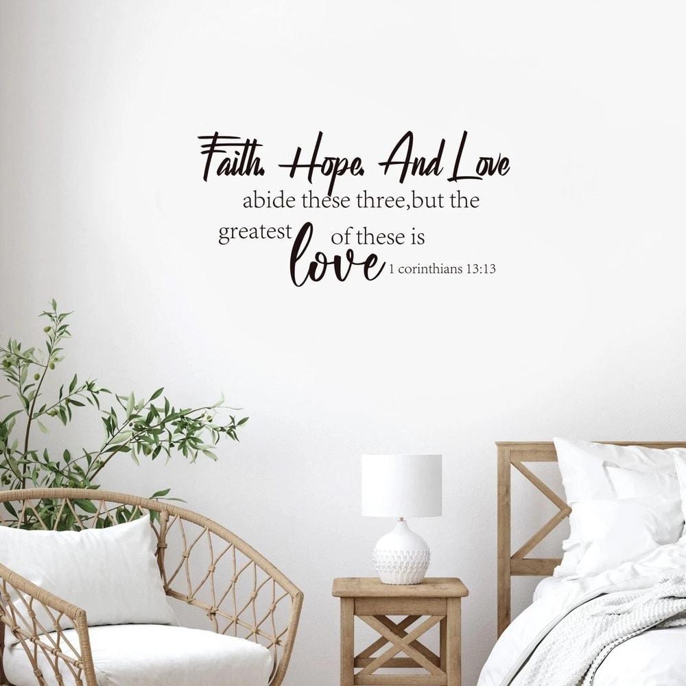 Inspirational Quote Wall Stickers Removable Peel And Stick Home Decor 2