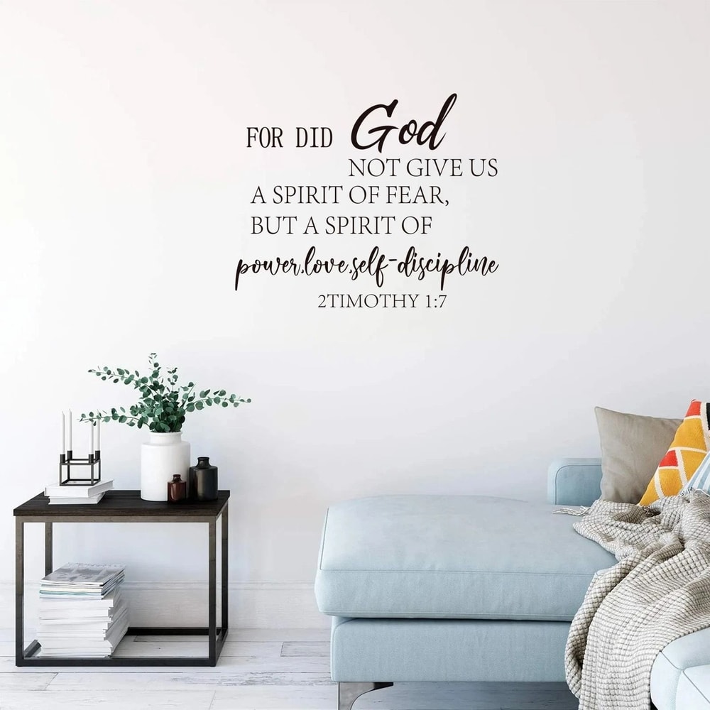 Inspirational Quote Wall Stickers Removable Peel And Stick Home Decor 3