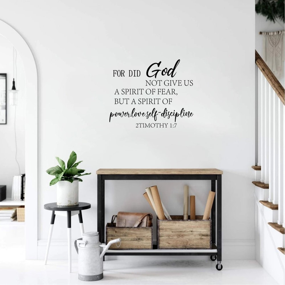 Inspirational Quote Wall Stickers Removable Peel And Stick Home Decor 4