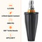 High Pressure Washer Turbo Nozzle Spray Tip Spray Angles 5