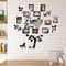 Family Tree Wall Decal Sticker With Acrylic Photo Frames Removable Customizable Gift 0