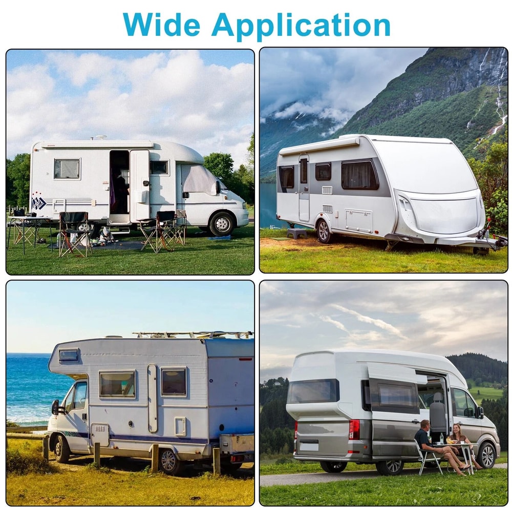 City Water Fill Inlet Connection With Check Valve Brass Hose Connector For RVs Trailers And Camper 2