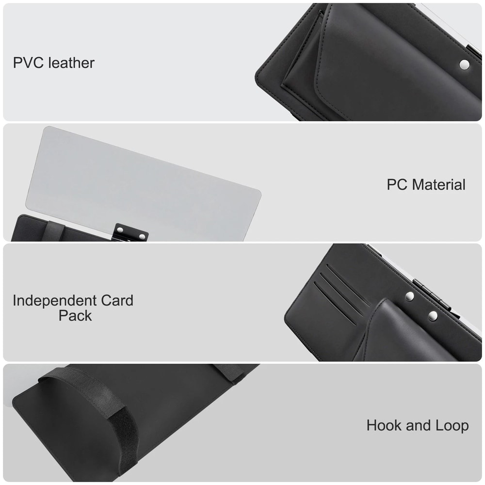 Universal Polarized Car Sun Visor Extender AntiGlare Day Night Sunshade Panel For UV Protection 8