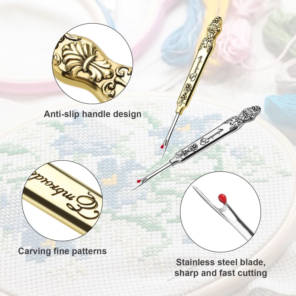 Seam Ripper Tool Precision Thread Remover For Sewing Crafting 7