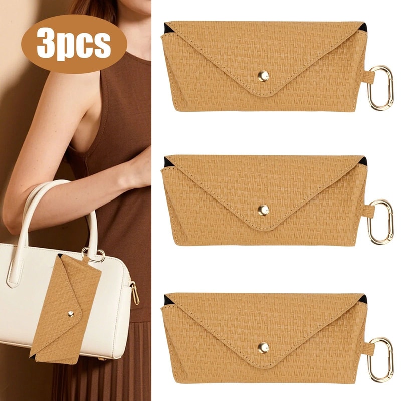 Sunglasses Case Hard Shell Eyeglass Protective Pouch For Travel Daily Use 5