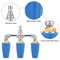 HighPressure Washer Nozzle Triple Spray Head Quick Connect Durable Stainless Steel And Brass 6