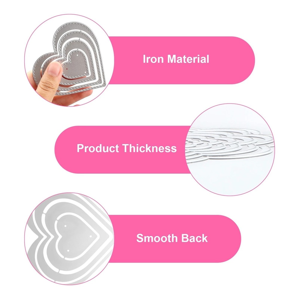 DIY Metal Cutting Dies For Paper Card Making Scrapbooking Embossing 4