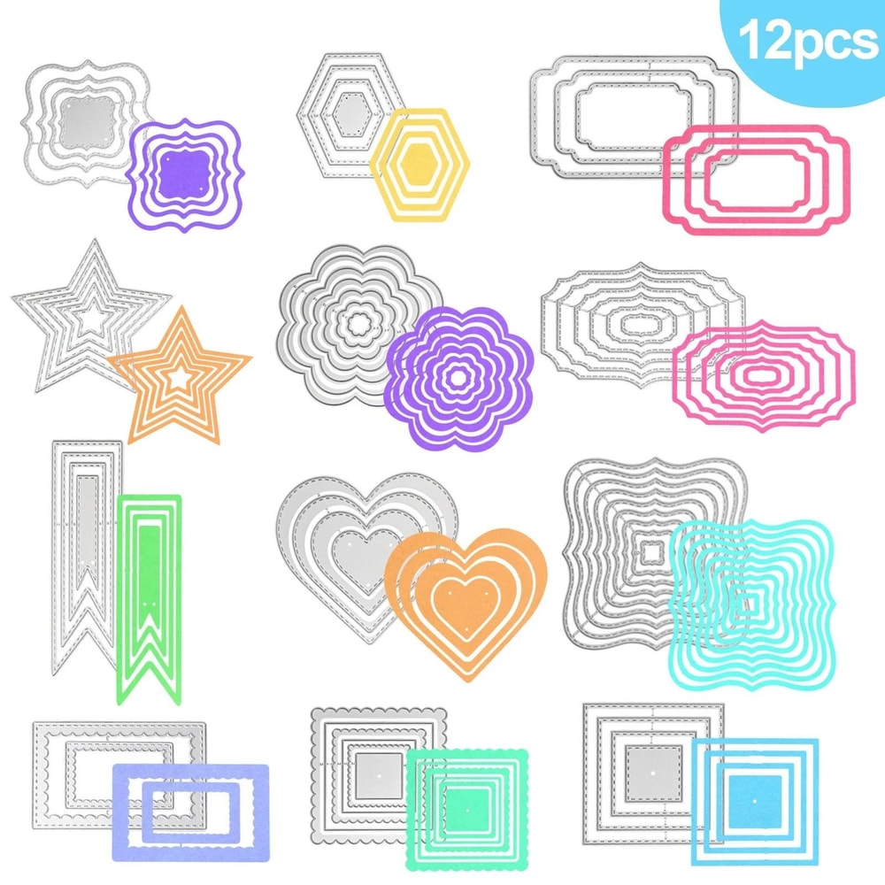 DIY Metal Cutting Dies For Paper Card Making Scrapbooking Embossing 6