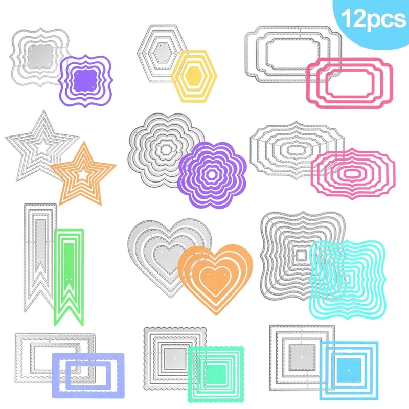 DIY Metal Cutting Dies For Paper Card Making Scrapbooking Embossing 6