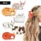 Cute Cat Hair Clips For Women Girls PVC CatShaped Hair Clips Gift Set 5