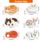 Cute Cat Hair Clips For Women Girls PVC CatShaped Hair Clips Gift Set 4