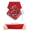 Womens Floral Neck Scarf Adjustable Polyester Collar Wrap With Elegant Flower Design 4