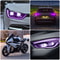 UV Reactive Headlight Tint Film For Scratch Protection UV Color Change 7