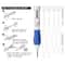 DIY Magic Embroidery Pen Set Punch Needle Kit For Embroidery Stitching Sewing Crafts 2