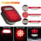 Rear LED Tail Lights Waterproof Brake License Plate Lamp 5
