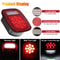 Rear LED Tail Lights Waterproof Brake License Plate Lamp 5