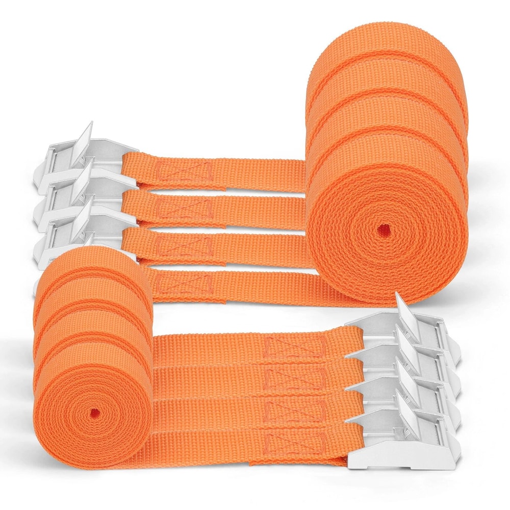 Adjustable Cam Buckle Tie Down Lashing Straps With Buckles HeavyDuty Load Securing 5