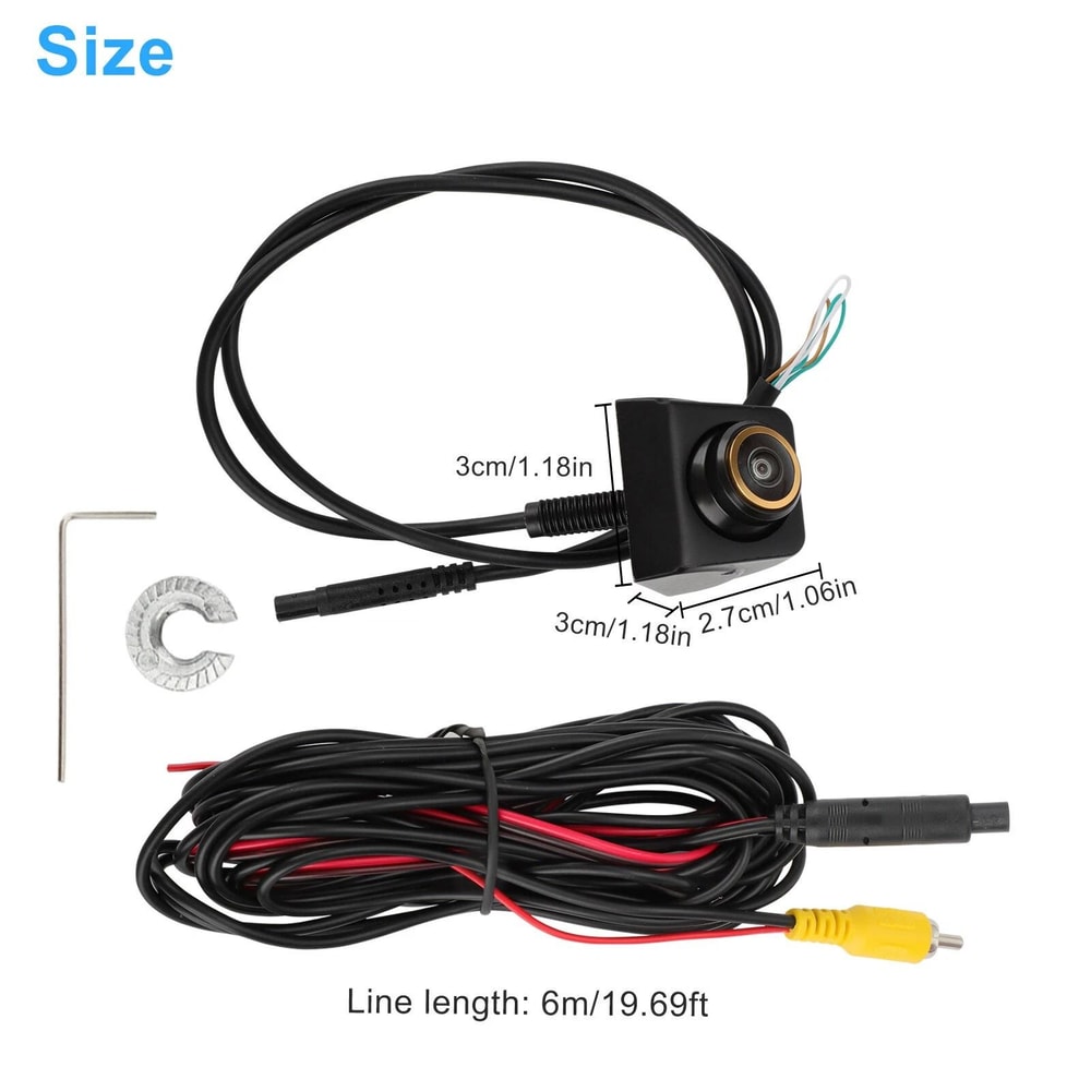 Car Rear View Camera With Night Vision Waterproof Parking Kit 1