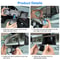 Wide Angle Rear View Mirror With Baby Mirror ClipOn For Cars 4