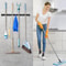 Wall Mount Broom Hanger Mop Holder Kitchen Garden Laundry And Garage Organizer Rack 2