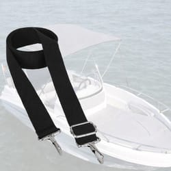 adjustable top tie down straps with stainless steel hooks
