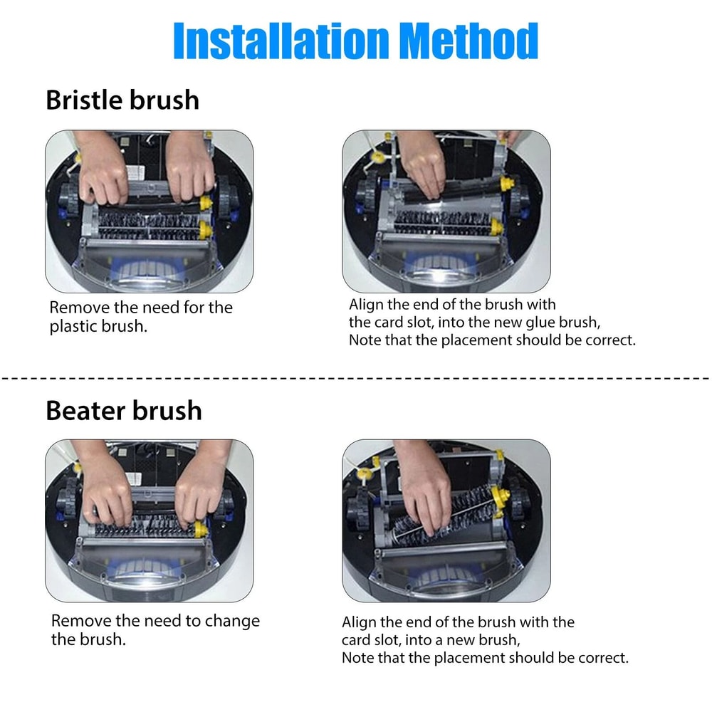 Replacement Parts Kit For Vacuum Filter Brushes 1