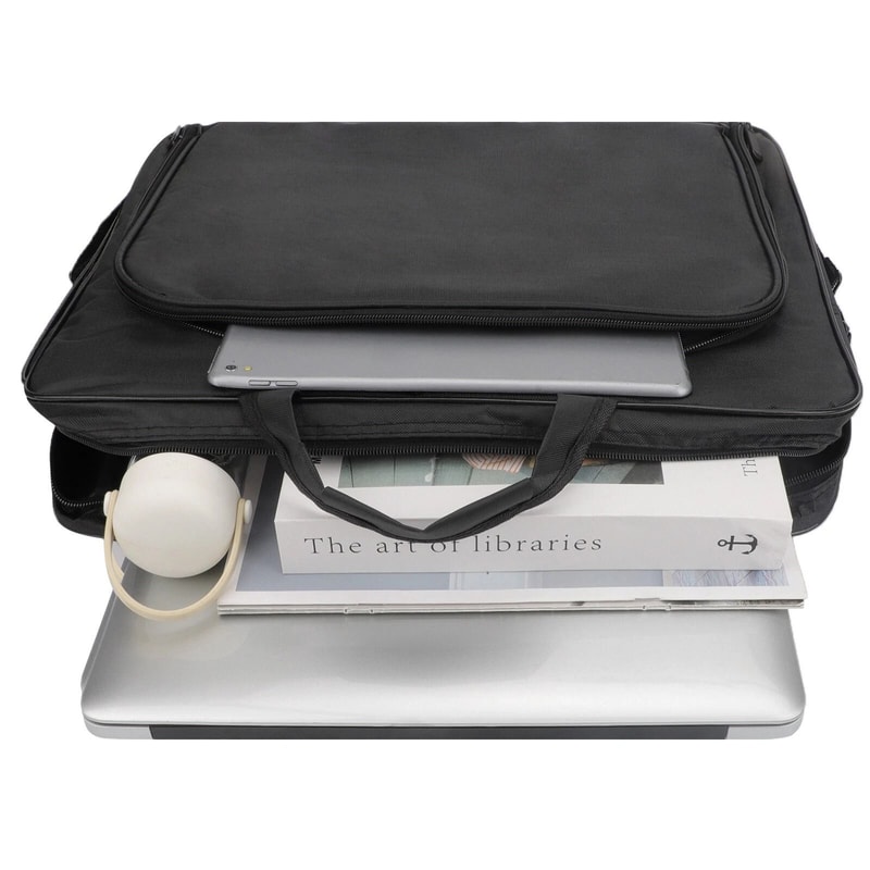 WaterResistant Laptop Sleeve With Shoulder Strap Protective Computer Case 2