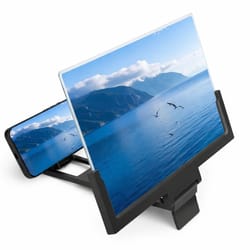 phone screen video amplifier foldable stand for all smartphones