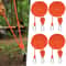 Tent Rope Pulley Kit With Reflective Cord And Adjustable Ratchet Hanger Camping And DIY Use 6