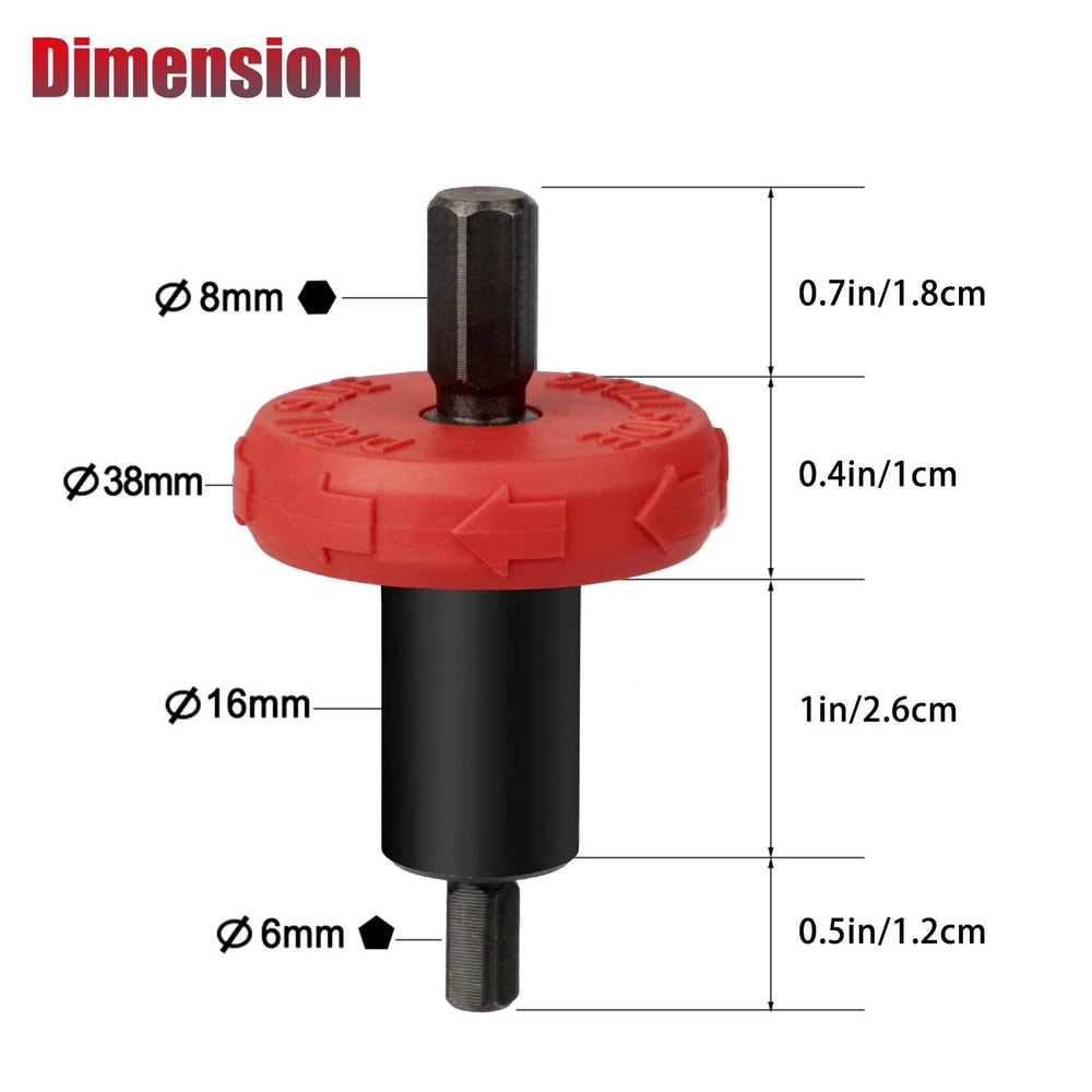 Easy Electric Start Drill Bit Adapter For TroyBilt Mower Cordless Drill Starter 1