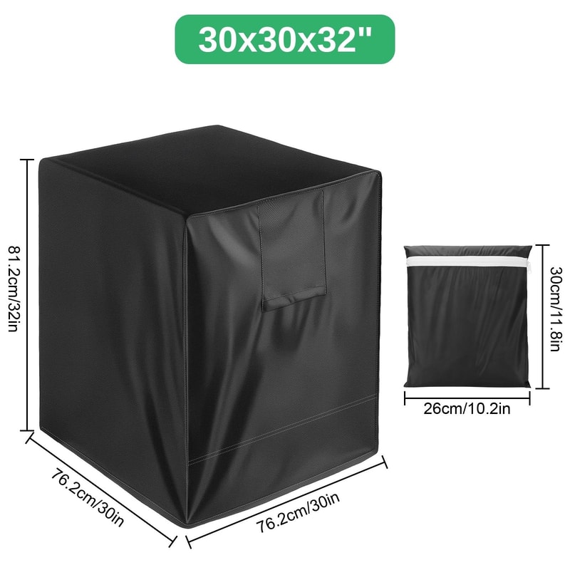 Waterproof Outdoor Air Conditioner Cover Winter Protector For AC Units 0