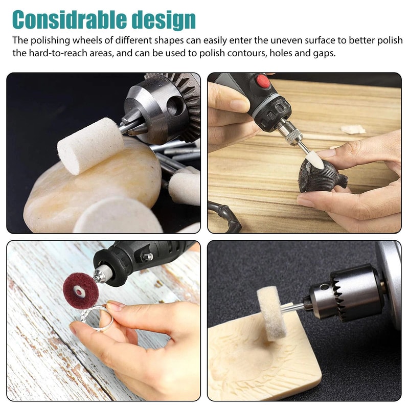 Polishing Wheel Buffing Grinding Kit For Rotary Tool 5