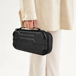 playstation portal carrying case - shockproof hardshell cover & screen protector