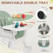 Portable Adjustable Baby High Chair With Removable DualLayer Tray 4
