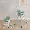 Portable Adjustable Baby High Chair With Removable DualLayer Tray 6