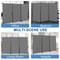 Room Divider Privacy Screens For Home Office Folding Steel With Adjustable Panels 2