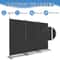Room Divider Privacy Screens For Home Office Folding Steel With Adjustable Panels 5