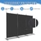 Room Divider Privacy Screens For Home Office Folding Steel With Adjustable Panels 5