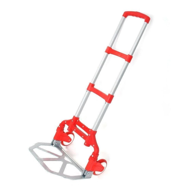 Heavy Duty Portable Luggage Cart Foldable Roller Carrier For Easy Transport 7