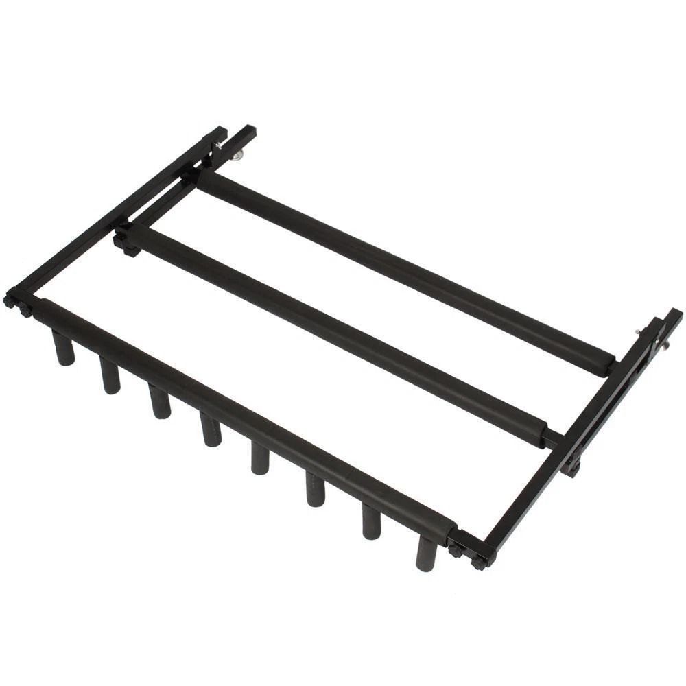 Guitar Folding Stand Adjustable Display Rack With Padded Organizer For Guitars Basses 6