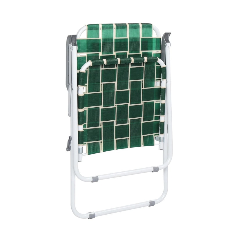 Heavy Duty Folding Webbed Lawn Beach Chair Portable Comfortable Durable For Outdoor Use 5