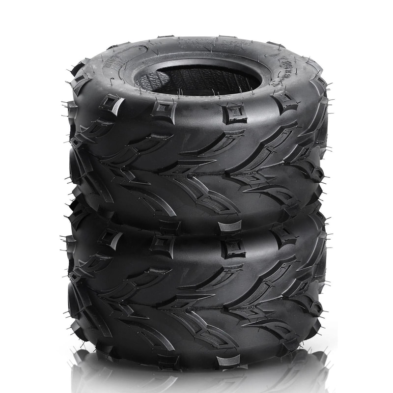 Sport ATV Tires Set Tubeless Front Left Right 0