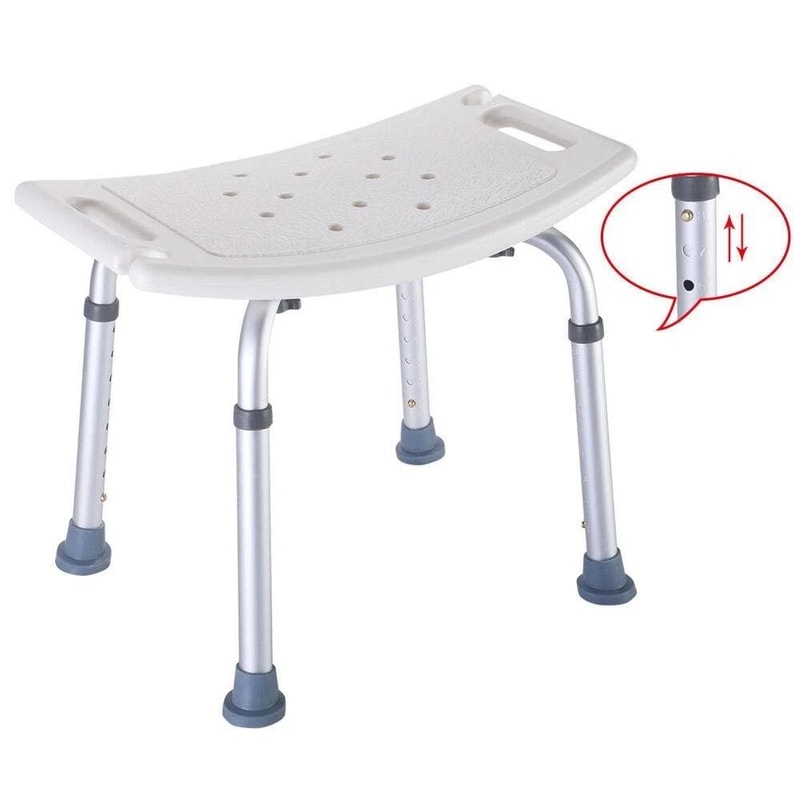 Bath Seat Medical Bathroom Chair Adjustable Shower Bench For Safety Comfort 6