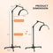 Professional Salon Floor Lamp Lockable Casters Adjustable Brightness For Nail Beauty Work 5