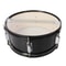 Glarry Marching Snare Drum Transparent With Drum Sticks Black 7