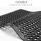 Industrial AntiFatigue Mat With Large Hexagonal Drainage Holes NonSlip Rubber Mat For Bar Kitchen