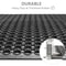 Industrial AntiFatigue Mat With Large Hexagonal Drainage Holes NonSlip Rubber Mat For Bar Kitchen