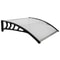 DIY Door Window Canopy Awning Sun Rain Patio Cover For Porch Protection 2