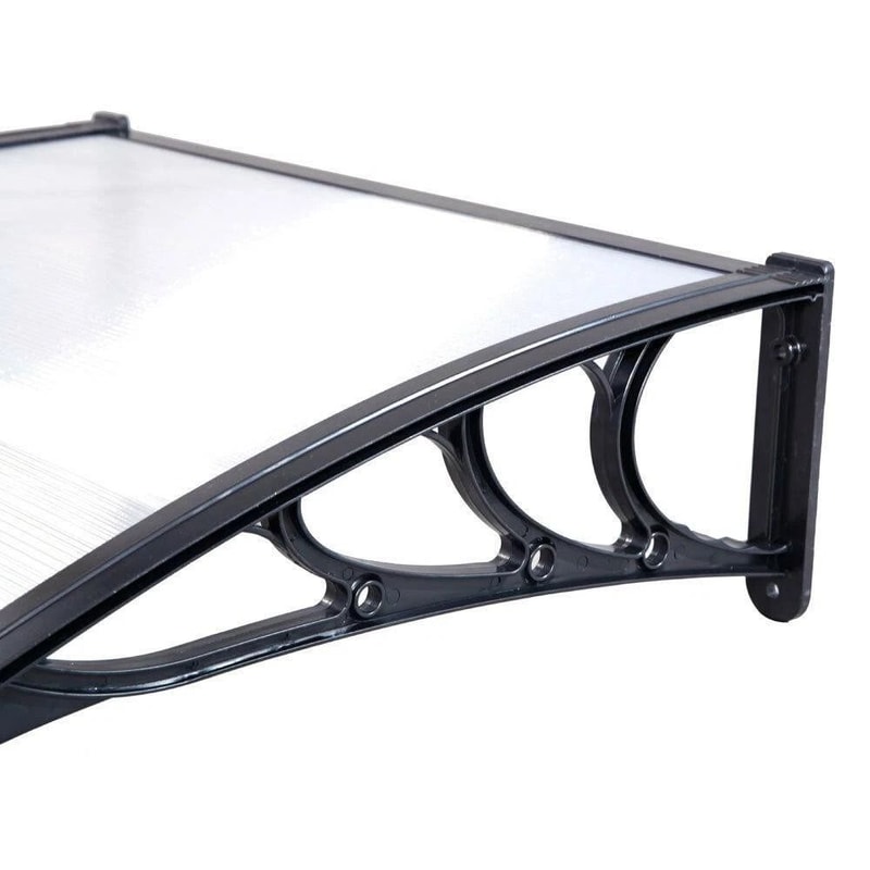 DIY Door Window Canopy Awning Sun Rain Patio Cover For Porch Protection 4